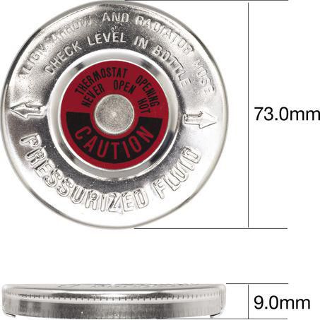 TRIDON RADIATOR BLANKING CAP LARGE TRUCK