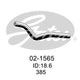 Gates Moulded Heater Hose 02-1565