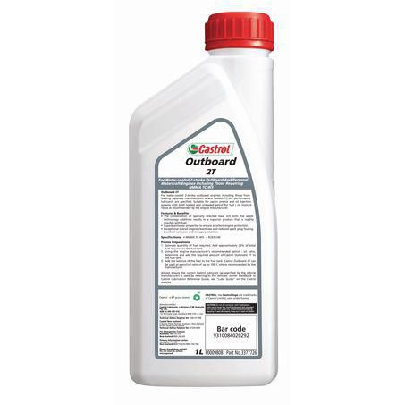 Castrol OUTBOARD 2T 2 Stroke Oil 1L 3377726