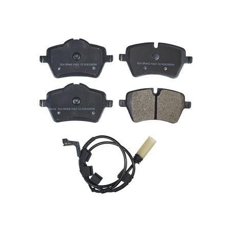 RDA GP MAX LOW METALLIC BRAKE PAD SET MINI COOPER RDB2086