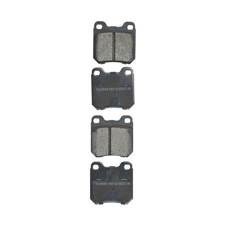 RDA GP MAX LOW METALLIC BRAKE PAD SET HOLDEN OPEL SAAB RDB1273