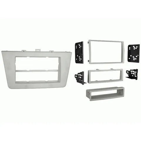 Metra 95-7510B Silver Dash Kit for 2008-2013 Mazda 6 & Atenza | Single/Double DIN Radio Installation