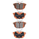 RDA BRAKES RDA GP Max General Purpose Low Metallic Brake Pad Set RDB2103