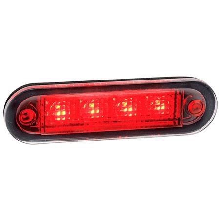 Narva REAR MARKER LIGHT RED LED 9 TO 33V
