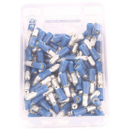 OEX Crimp Terminal Male Bullet Blue Terminal Size 5mm