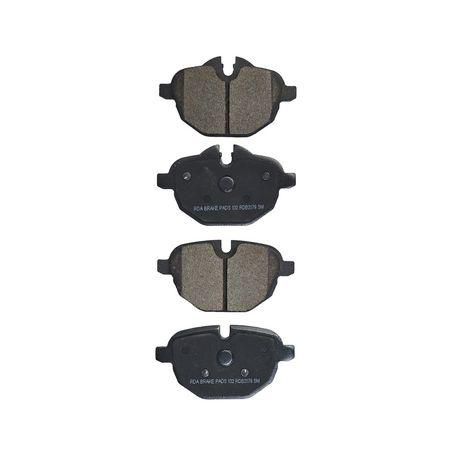 RDA BRAKES RDA GP Max General Purpose Low Metallic Brake Pad Set RDB2179