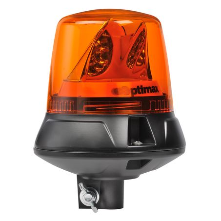 Narva 12/24V Amber LED Optimax Beacon - Pole Mount 85664A