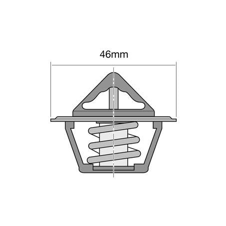 Tridon High Flow Thermostat 46mm - 79 Degrees C TT2004-174