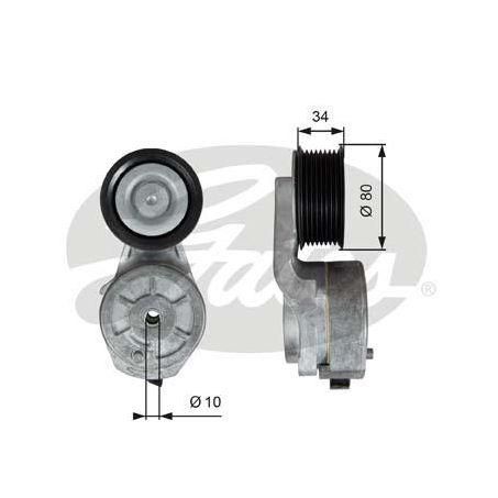 GATES DRIVEALIGN TENSIONER UNIT 38704