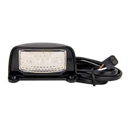 LED AUTO LAMPS LED L/PLATE LAMP BLK 12/24V 1M CABLE