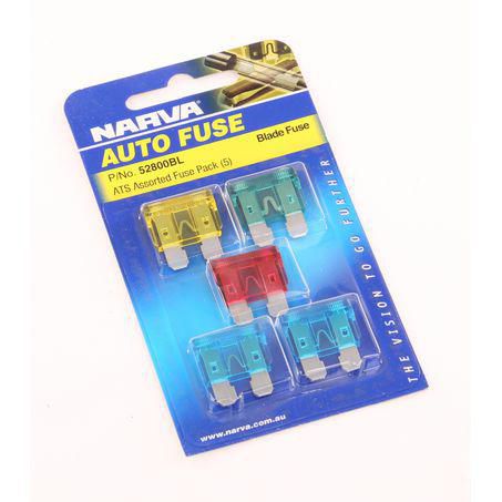 NARVA STANDARD BLADE FUSE ASSORTMENT 5 PCE