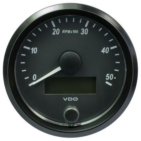 VDO SingleViu Tachourmeter 0-5000 Rpm 80/85mm A2C3833000030