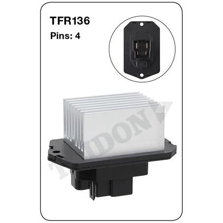 Tridon Heater Fan Resistor TFR136