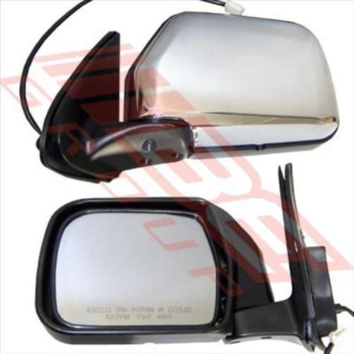 Toyota MIRROR - CNR MOUNTED - ELECT - L/H - CHR - TOYOTA HILUX 2WD 1999-01