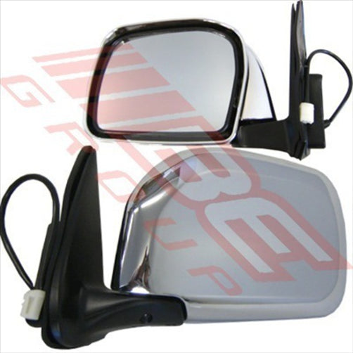 Toyota MIRROR - CNR MOUNTED - ELECT - L/H - CHR - TOYOTA HILUX 4WD 1999-01