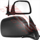 Toyota MIRROR - CNR MOUNTED - MANUAL - R/H - BLK - TOYOTA HILUX 4WD 1999-01