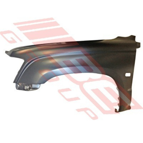 Toyota FRONT GUARD - L/H - W/SIDE LAMP HOLE - TOYOTA HILUX 2WD 2002