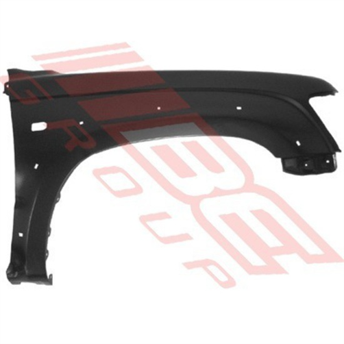 Toyota FRONT GUARD - R/H - W/SLMP/FLARE HOLES - TOYOTA HILUX 4WD 1998-2001