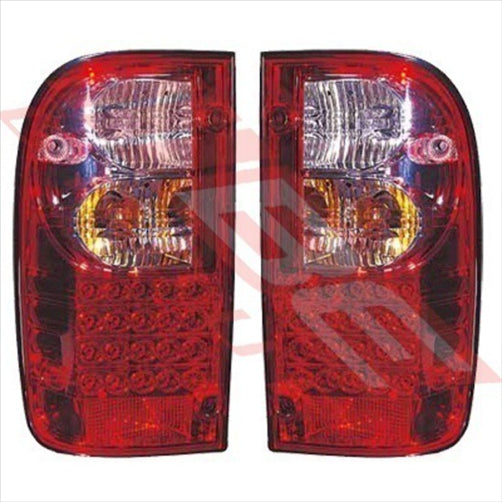 Toyota REAR LAMP - SET - L&R - RED - LED - TOYOTA HILUX 2WD/4WD 1999