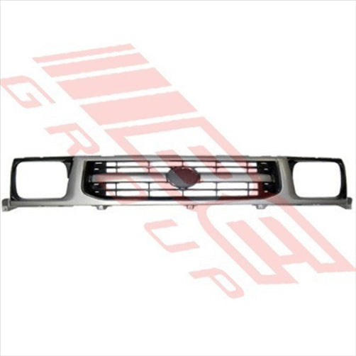 Toyota GRILLE - SILVER DARK GREY - TOYOTA HILUX 4WD 1999-01