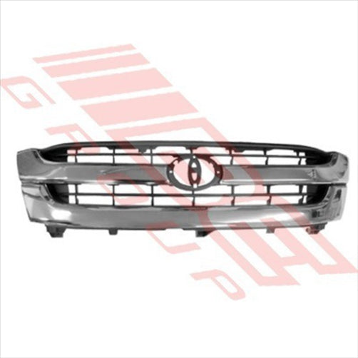 Toyota GRILLE - CHROME BLACK - CENTRE - TOYOTA HILUX 2WD 2002
