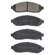 RDA GP MAX LOW METALLIC BRAKE PAD SET FORD NISSAN SUZUKI RDB1989