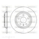 BRAKE DISC REAR AUDI/VW A4 A5 A6 Q5 300mm SOLID - D61112.00