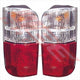 Toyota REAR LAMP - SET - L&R - CLEAR/RED - TOYOTA HIACE 1990