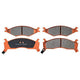 RDA BRAKES RDA GP Max General Purpose Low Metallic Brake Pad Set RDB1970