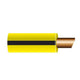 OEX 2mm Single Core Automotive Cable Yellow With Black Trace 50M