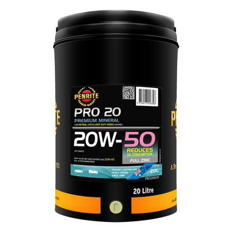 Penrite Pro20 20W-50 20L