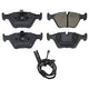 RDA BRAKES RDA GP Max General Purpose Low Metallic Brake Pad Set RDB1364