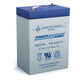POWERSONIC AGM  6V-4.4A/H PS-640