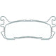 PROSELECT REAR BRAKE PADS - MAZDA 323 BH ASTINA CERAMIC 94-