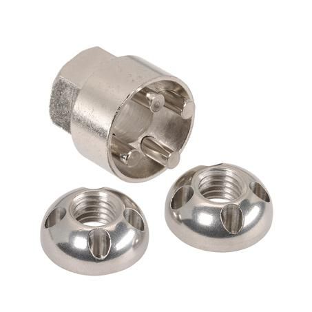 Narva Anti-Theft Locknuts-Size M10X1.5 74424