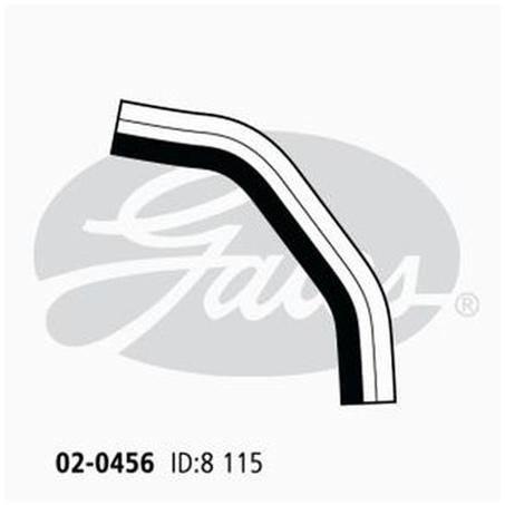 Gates Moulded Heater Hose 02-0456