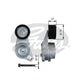 GATES DRIVEALIGN TENSIONER UNIT 38547
