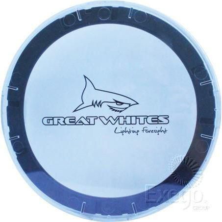 GREAT WHITES Lens Cover Clear 170Mm With Rubber Seal To Suit Great Whites GWA0003