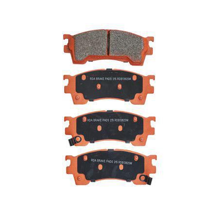 RDA GP MAX LOW METALLIC BRAKE PAD SET FORD KIA MAZDA RDB1362