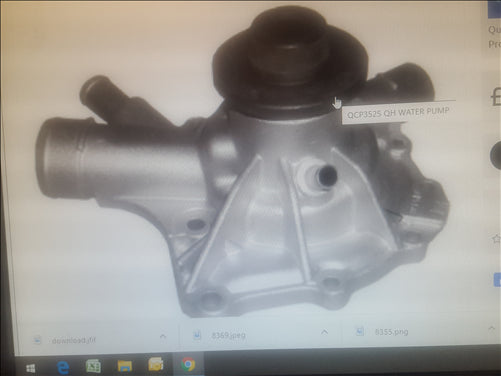 PROSELECT Water Pump Mercedes C200K