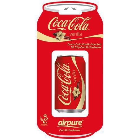 AIRPUR Coca-Cola 3D Vent Air Freshener Vanilla CC-3D-V-V-405