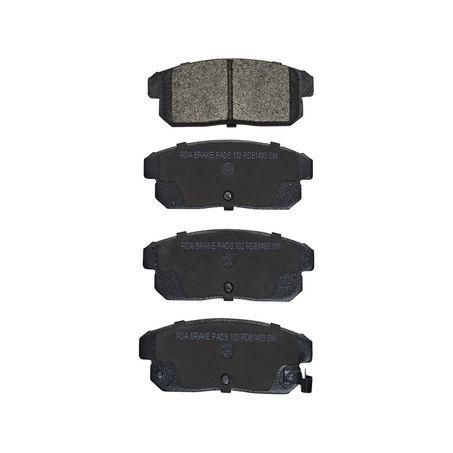 RDA GP MAX LOW METALLIC BRAKE PAD SET MAZDA NISSAN SUZUKI RDB1493