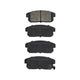 RDA GP MAX LOW METALLIC BRAKE PAD SET MAZDA NISSAN SUZUKI RDB1493