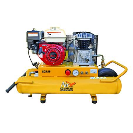 AIR COMMAND Aircom Twin Tank Honda Petrol Compressor AC5.5P