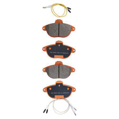 RDA BRAKES RDA GP Max General Purpose Low Metallic Brake Pad Set RDB9940