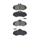 RDA BRAKES RDA GP Max General Purpose Low Metallic Brake Pad Set RDB1963