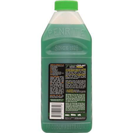 Penrite 7 Year 450,000km Green Coolant Premix 1L