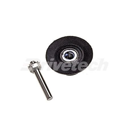 DRIVETECH RUBBER PAD AND MANDRIL ROLOC 50MM 745520