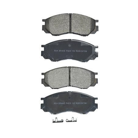 RDA GP MAX LOW METALLIC BRAKE PAD SET MITSUBISHI RDB1297