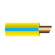 OEX 2mm Single Core Automotive Cable Yellow With Blue Trace 50M